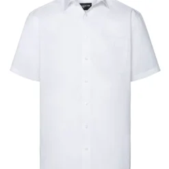 Russell Collection Mens Short Sleeve Tailored Coolmax® Shirt -Sol's Clothing Store 5387fbd6ad93a9d59aefcd03607f95fe5419dadc105226fdef9d38d534f3021d