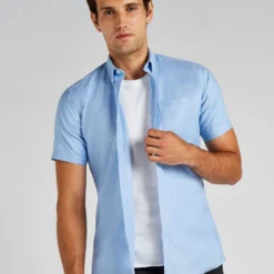 Kustom Kit Slim Fit Short Sleeve Workwear Oxford Shirt -Sol's Clothing Store 577b22753f25ca43186849a2e0aa8a97373cd7782950076ba4931b553ed88c60