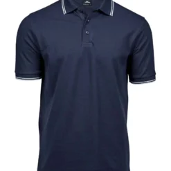 Tee Jays Mens Luxury Stripe Stretch Polo -Sol's Clothing Store 5d703c1ac8d5d74f0d77a9d143f457410ad587353359440416e8a37322737e61