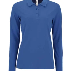SOL'S Sols Ladies Perfect Long Sleeve Piqué Polo Shirt -Sol's Clothing Store 6392cc188ca2670a3b406a61b31718810ee7b144ea2f5f3047e8081aa95c1507