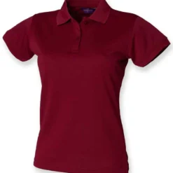 Henbury Ladies Coolplus Wicking Piqué Polo Shirt -Sol's Clothing Store 63c1342baa5cabf9deab60aec0e6fb97c851af686ada206f879f1f8720a6b892
