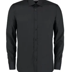 Kustom Kit Slim Fit Long Sleeve Business Shirt