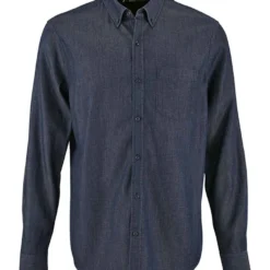 SOL'S Sols Barry Long Sleeve Denim Shirt