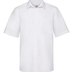 Fruit Of The Loom Mens Short Sleeve Poplin Shirt -Sol's Clothing Store 663a8a8f68e2f00414cef33e716f8b0e1ef94c699c26e632b2cec32432159a2a