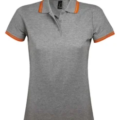 SOL'S Sols Ladies Pasadena Tipped Cotton Piqué Polo Shirt -Sol's Clothing Store 67314c36ec96fdf81dca8bd65de25189ab934d200d476c20448458a3279c390c