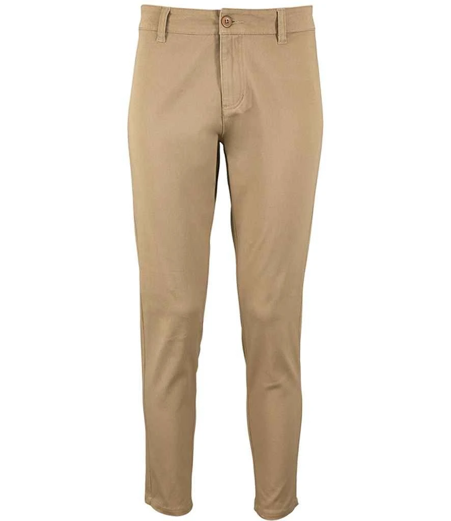 SOL'S Sols Ladies Jules Chino Trousers 2 SOL'S Sols Ladies Jules Chino Trousers - Image 2