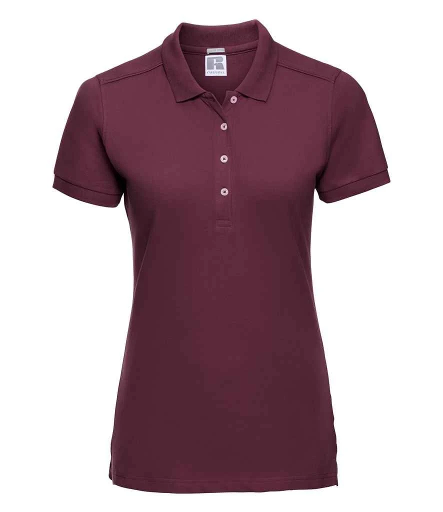 Russell Ladies' Fitted Stretch Polo 15 Russell Ladies' Fitted Stretch Polo - Image 15