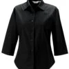 Russell Collection Ladies' 3/4 Sleeve Fitted Stretch Shirt