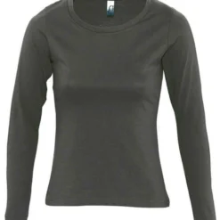 SOL'S Sols Ladies Majestic Long Sleeve T Shirt -Sol's Clothing Store 704d055256816cf7319d62d0147e2fd2af84bb3cbdfed4eb9518784faa2f4806
