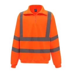 Yoko Hi-Vis 1/4 Zip Sweatshirt