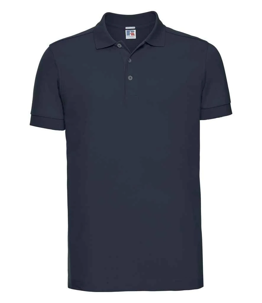 Russell Mens Fitted Stretch Polo 20 Russell Mens Fitted Stretch Polo - Image 20