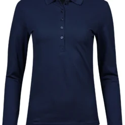 Tee Jays Ladies' Luxury Long Sleeve Stretch Polo -Sol's Clothing Store 7110f9763efe08e16cec5dfac776c7c5e3fd4d19e31da8a00268421230e4f818