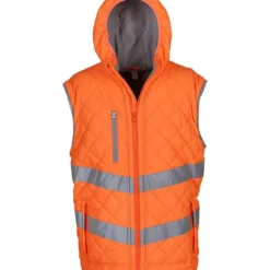 Yoko Hi Vis Kensington Hooded Gilet -Sol's Clothing Store 7110ff6fa015bf6614ba2672cb1a048bc2c64765f4a7990aa5424b9fff72d905
