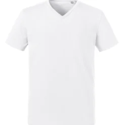 Russell Pure Organic Mens V-Neck T 7 Russell Pure Organic Mens V-Neck T -Sol's Clothing Store 736136cde6c25c0a9897f09d914005eb8a3cd0325cdcd5199c5d6d5bbf14b37f