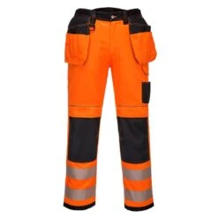 Portwest PW3 Hi-Vis Holster Pocket Work Trousers -Sol's Clothing Store 76958be55789203cdb59b5b5e7190a1e32ad51edb41dd5fde44a029d729d87b4