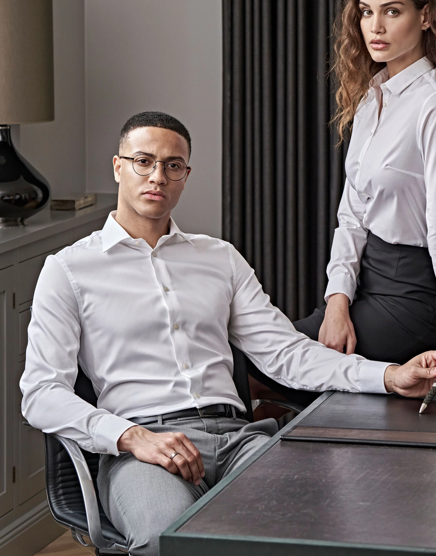 Tee Jays Mens Luxury Slim Fit Shirt 3 Tee Jays Mens Luxury Slim Fit Shirt - Image 3