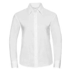 Russell Collection Ladies' Long Sleeve Tailored Oxford Shirt -Sol's Clothing Store 7ecdfb2a33de9a184a063103c18b4141b7521ee31da9e5c1ae8f69d6c2b23d8a