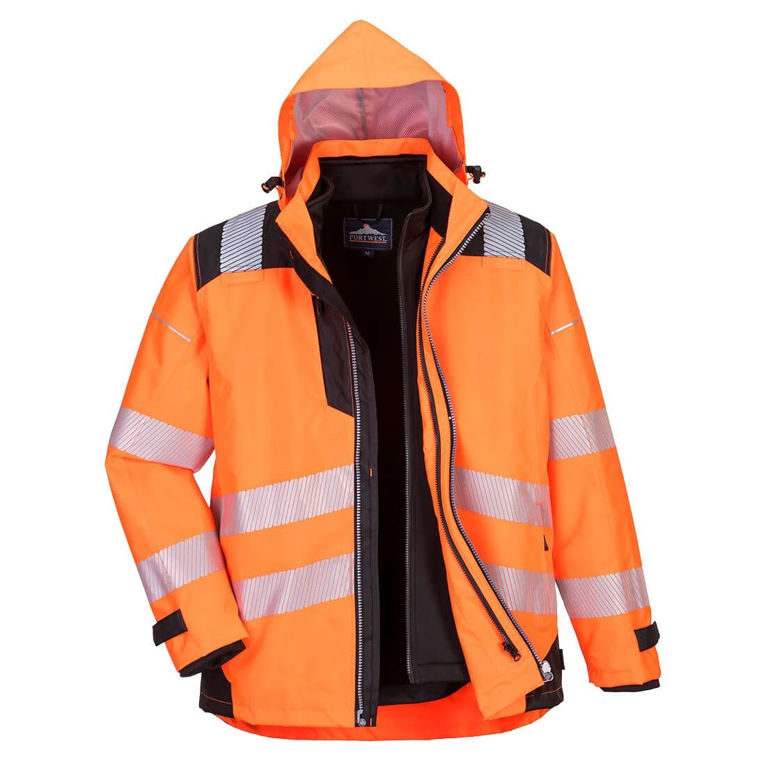 Portwest PW3 Hi-Vis 3-in-1 Jacket 1 Portwest PW3 Hi-Vis 3-in-1 Jacket