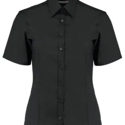 Kustom Kit Tailored Fit Short Sleeve Business Shirt