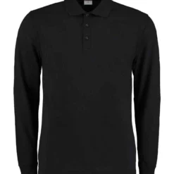 Kustom Kit Long Sleeve Polycotton Piqué Polo Shirt