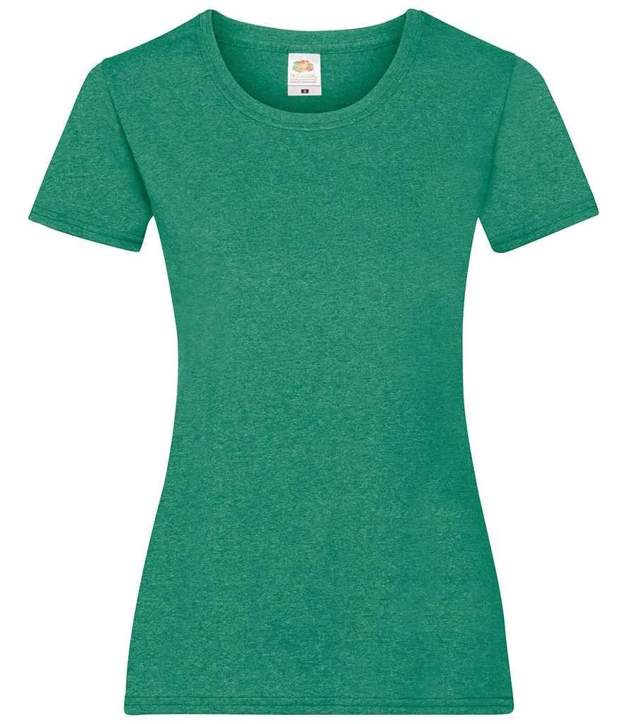 Fruit Of The Loom Ladies' Valueweight T 4 Fruit Of The Loom Ladies' Valueweight T - Image 4