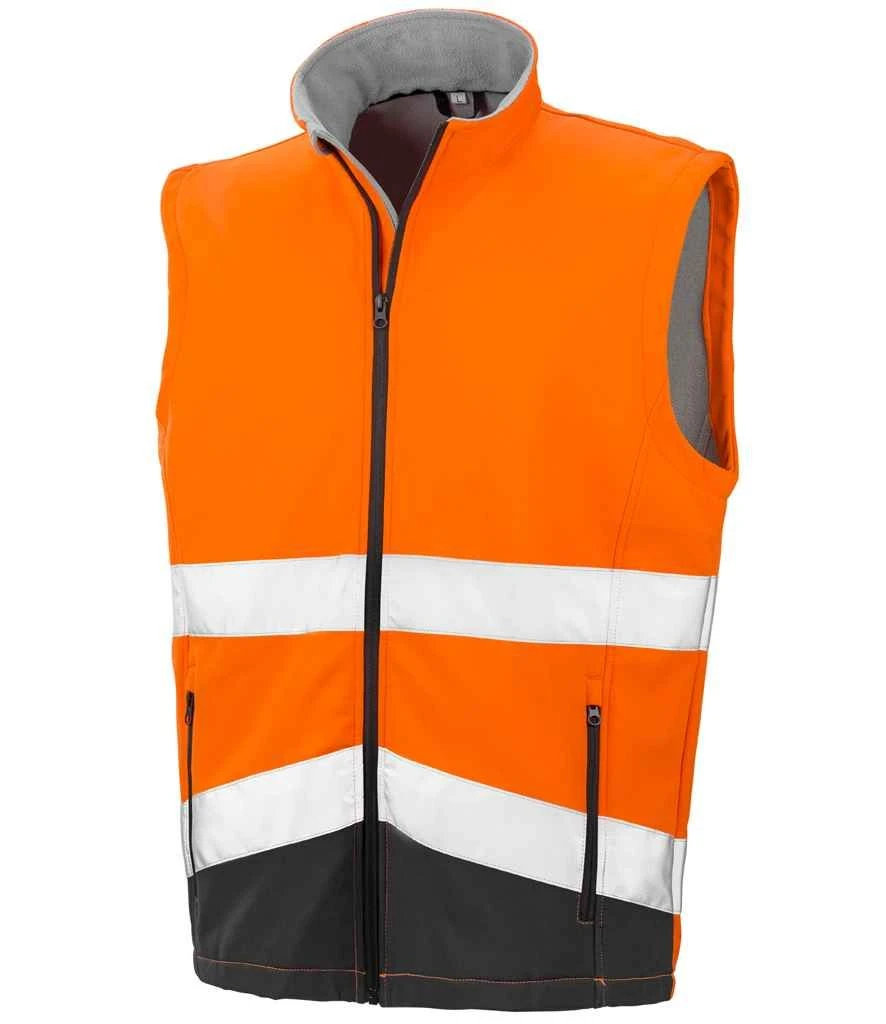 Result Safe-Guard Printable Safety Softshell Gilet 2 Result Safe-Guard Printable Safety Softshell Gilet - Image 2