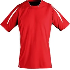 SOL'S Sols Maracana 2 Contrast T Shirt -Sol's Clothing Store 86560ed773729f9e213098a0d5ad4443c7e2c8d99862af8924f04376c1a583aa