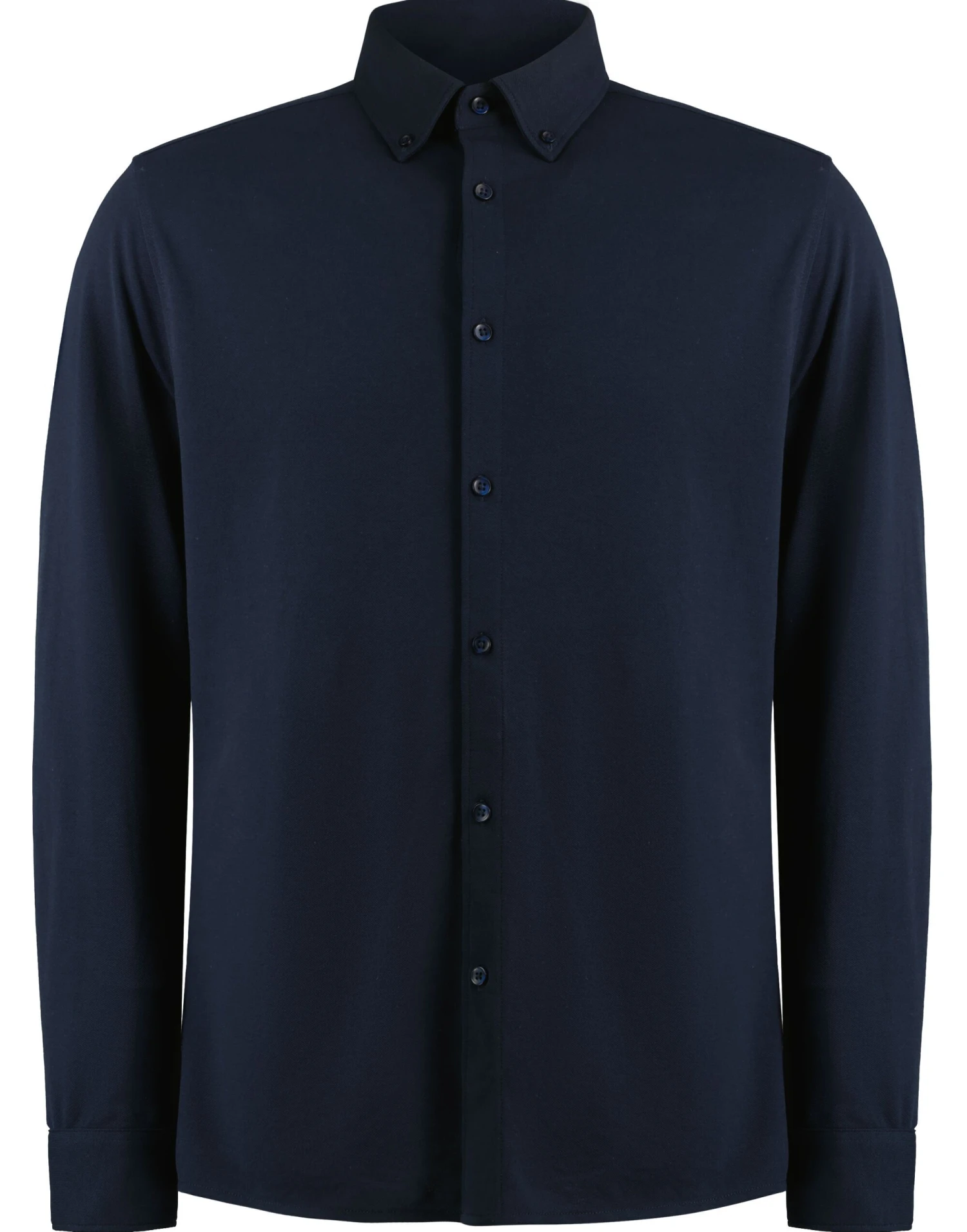 Kustom Kit Tailored Fit Superwash 60 Pique Shirt (Long Sleeve) 6 Kustom Kit Tailored Fit Superwash 60 Pique Shirt (Long Sleeve) - Image 6