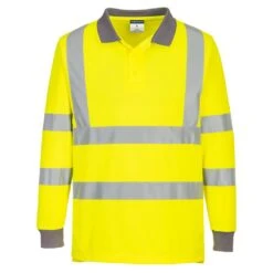 Portwest Eco Hi-Vis Polo Shirt L/S (6 Pack)