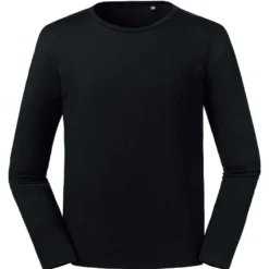 Russell Pure Organic Long Sleeve T Shirt