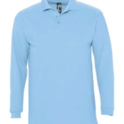 SOL'S Sols Winter Ii Long Sleeve Cotton Piqué Polo Shirt -Sol's Clothing Store 9046e26fd771ab3b4d92fbacbcb735799270b0e8770403cd6056d761e08e634b