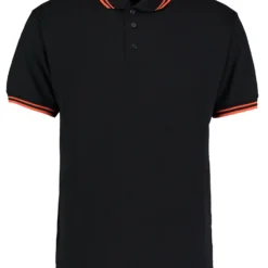 Kustom Kit Classic Fit Tipped Collar Polo