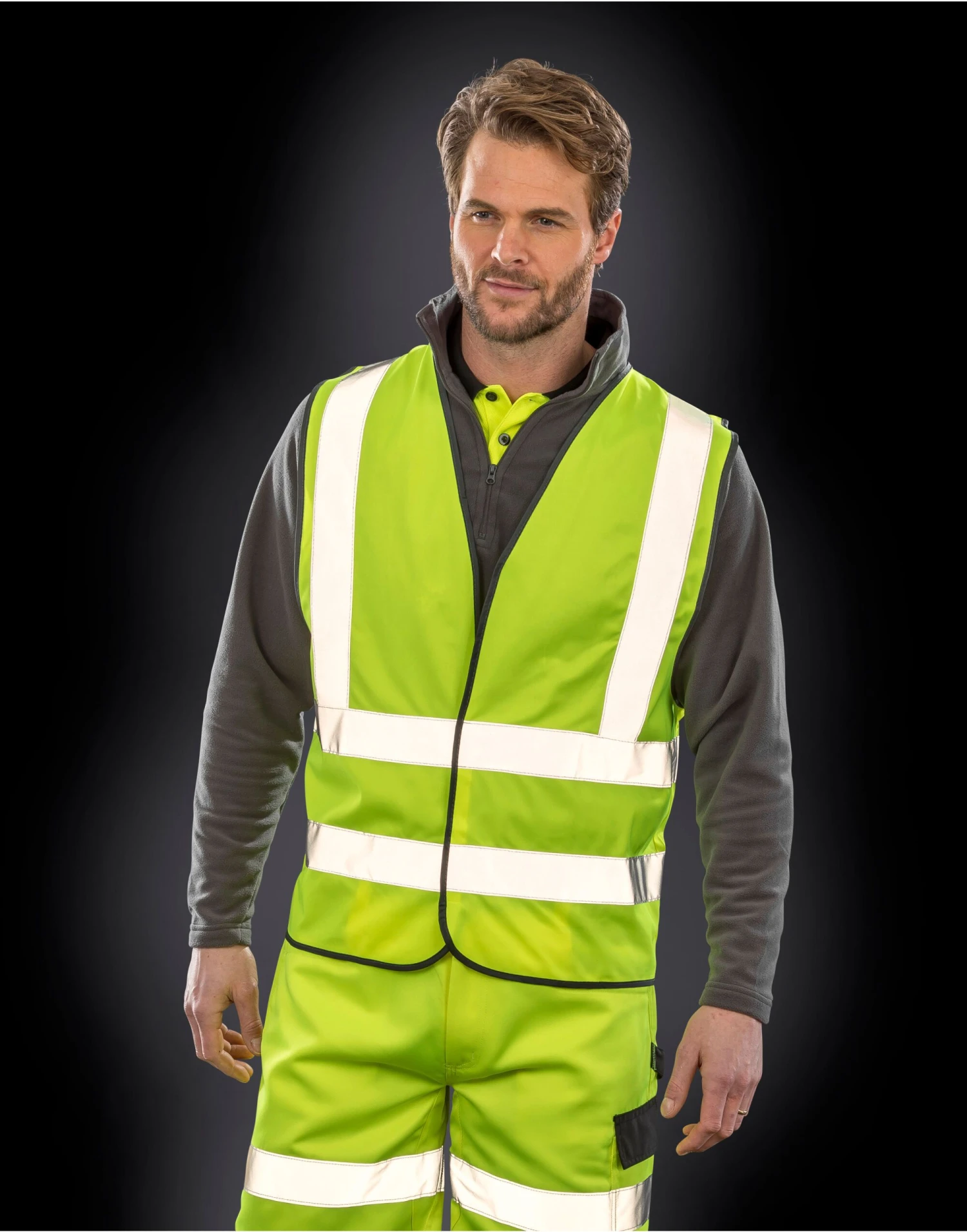 Result Safe-Guard Hi-Vis Motorway Vest 3 Result Safe-Guard Hi-Vis Motorway Vest - Image 3