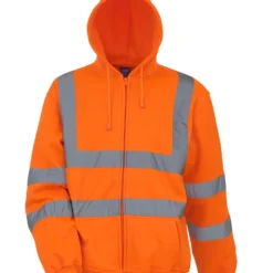 Yoko Hi-Vis Zipped Hoodie