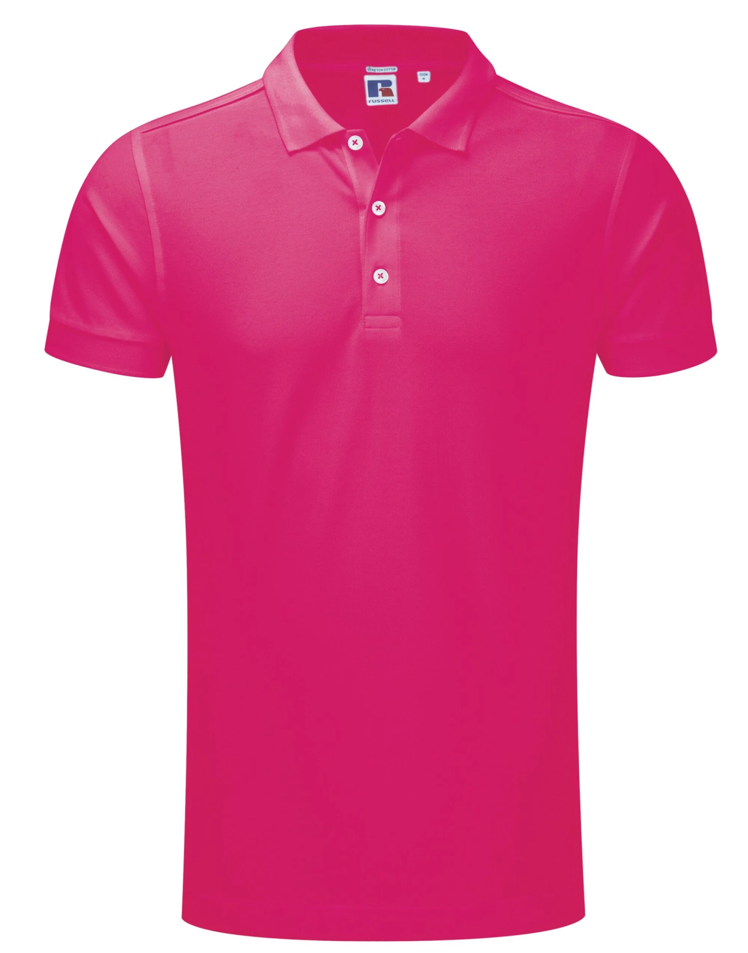 Russell Mens Fitted Stretch Polo 6 Russell Mens Fitted Stretch Polo - Image 6