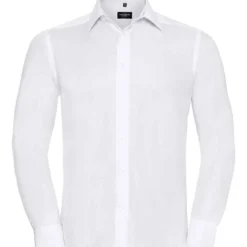Russell Collection Mens Long Sleeve Tailored Ultimate Non-Iron Shirt -Sol's Clothing Store 969207ac1a324ac18c0218545ed8d7e7fd821fbc95993c683fe70ce6a7be6a14