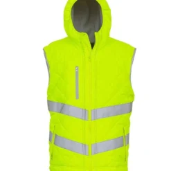 Yoko Hi Vis Kensington Hooded Gilet