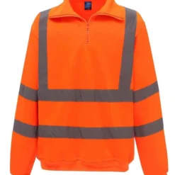 Yoko Hi-Vis 1/4 Zip Sweatshirt -Sol's Clothing Store 989fb52b718e8508f1f4297c04ef80bc48305b188cb0c993fc6c9b04b8548087