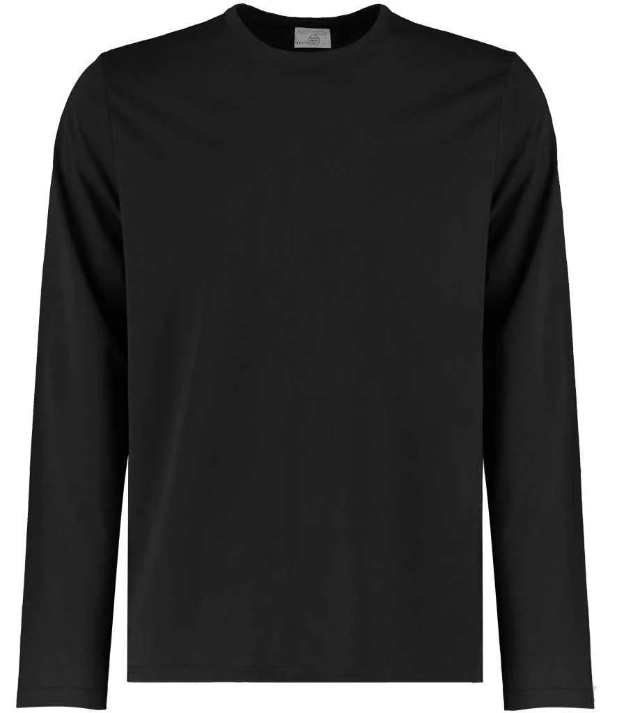 Kustom Kit Fashion Fit Long Sleeve Superwash® 60° Tee 2 Kustom Kit Fashion Fit Long Sleeve Superwash® 60° Tee - Image 2