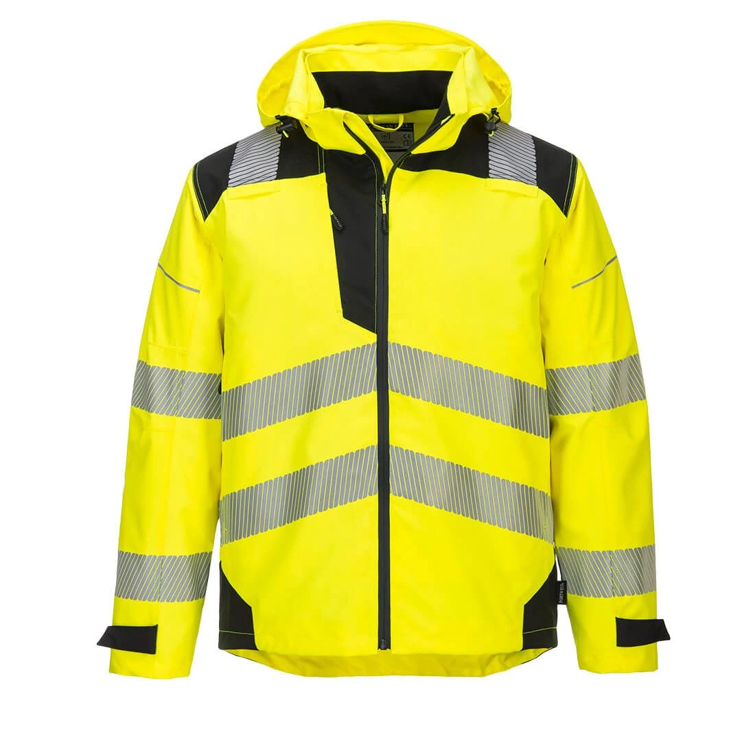 Portwest PW3 Hi-Vis Extreme Rain Jacket 2 Portwest PW3 Hi-Vis Extreme Rain Jacket - Image 2