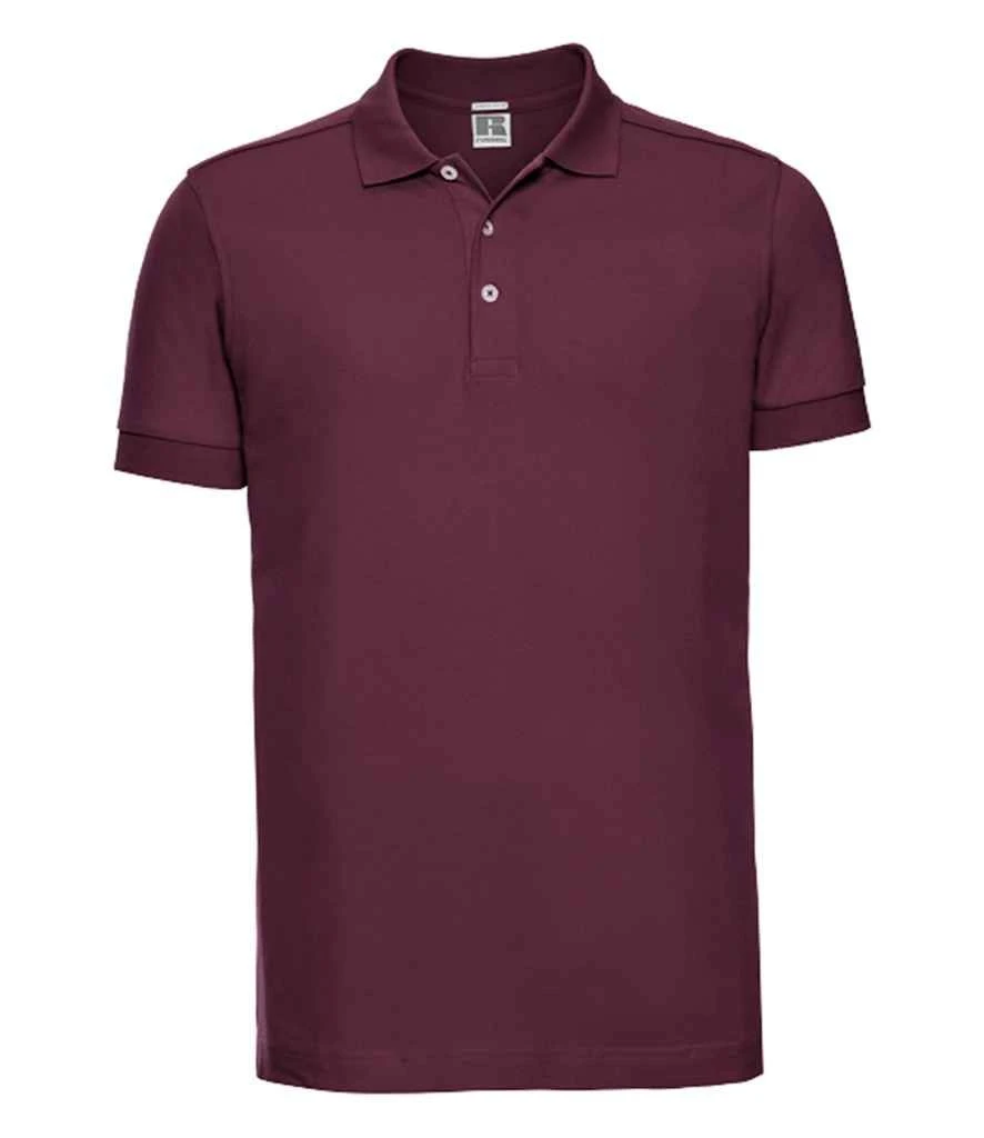 Russell Mens Fitted Stretch Polo 16 Russell Mens Fitted Stretch Polo - Image 16