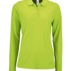 SOL'S Sols Ladies Perfect Long Sleeve Piqué Polo Shirt -Sol's Clothing Store 9c822c35bec3c84474ff2c0382795834bdc6073acedc075a27f09b64ce86aee3