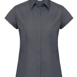 Russell Collection Ladies' Cap Sleeve Fitted Polycotton Poplin Shirt -Sol's Clothing Store 9f2f803013b4d68abdf7d9e7205ba7107124b7dc7d6d164889e1f0fd8cdabe5b