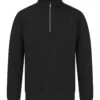 Henbury Unisex Sustainable 14 Zip Sweatshirt