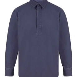 Front Row Pullover Drill Shirt