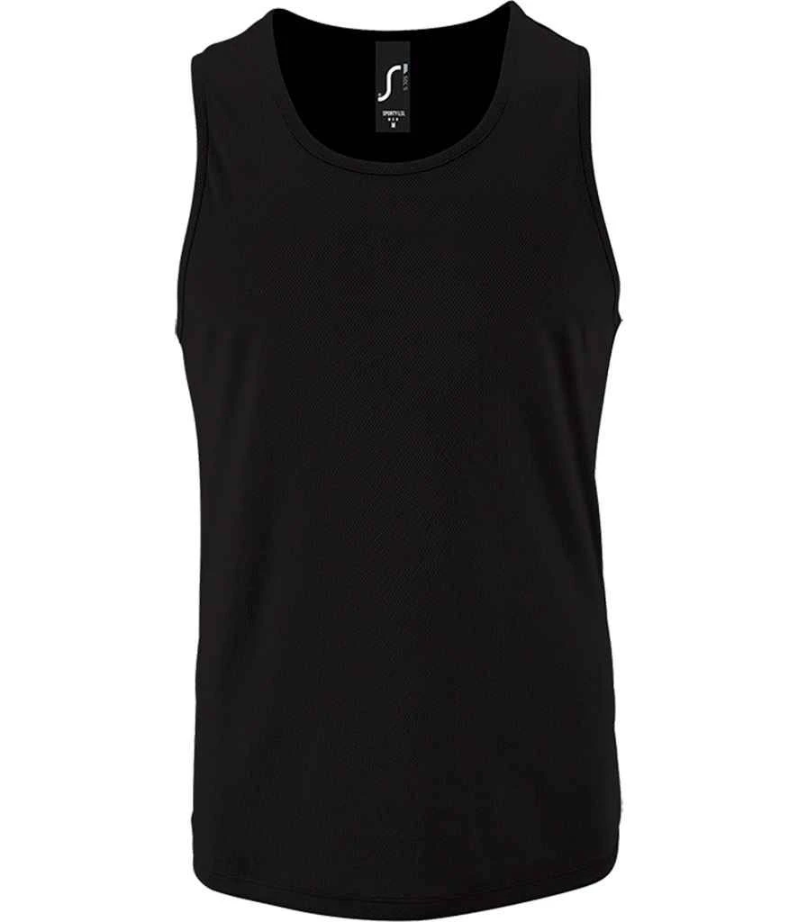 SOL'S Sols Sporty Performance Tank Top 2 SOL'S Sols Sporty Performance Tank Top - Image 2
