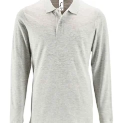 SOL'S Sols Perfect Long Sleeve Piqué Polo Shirt -Sol's Clothing Store a621694ff19cc1d15d46e4b581ac5ed5b939f142bfc00c19a9425359187c0b3d