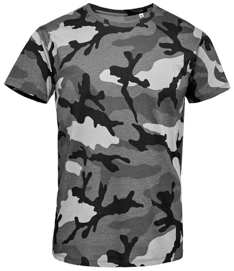 SOL'S Sols Camo T Shirt 3 SOL'S Sols Camo T Shirt - Image 3