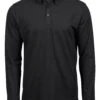 Tee Jays Mens Fashion Long Sleeve Luxury Stretch Polo