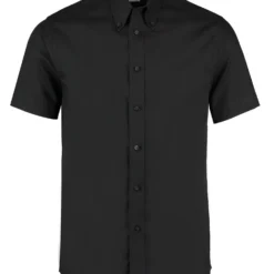 Kustom Kit Tailored Fit Short Sleeve Premium Oxford Shirt